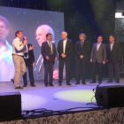  With short speeches made ​​on stage: Štefan Chudoba, Milan Ftáčnik, Šajgalík, Mičieta, Chrenek and John Turňa